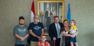 Su deseo a bira un realidad: William Bergen Barlow a conoce Gobierno di Aruba