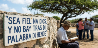 Sea fiel na Dios y no bay tras di palabra di hende