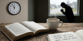 Tempo ta critico, tempo pa hala mas cerca di Dios