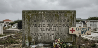Uzamento di droga y abuso di alcohol ta fatal. No cuminsa cune