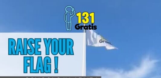 Ariba 20 di november 53 scol na Aruba lo hisa Bandera di 131 Aruba