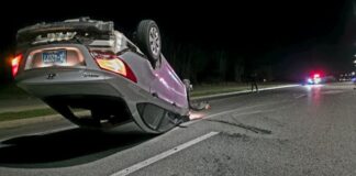 Tres hoben a bolter cu un Hyundai Accent riba WVB