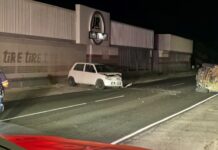 Accidente serio riba caminda di Savaneta pa Cura Cabay