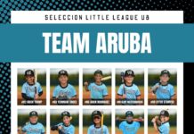 Little league Aruba seleccion U8 ta rumbo pa Punta Cana, Santo Domingo