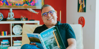 Eugene Dubero ta empleado superior di Aruba Bank