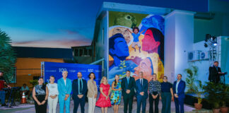 Aruba Bank a celebra inauguracion di su mural di 100 aña na San Nicolas: “Beacon of Hope”