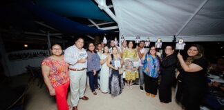 Sandy Geerman ta cla pa celebra di su pensioen: Despues di 46 aña di servicio dedica na Aruba Bank