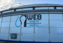 Parlamentario Xiomara Maduro ta felicita WEB pa e trabounan importante haci na Tanki di Alto Vista: Distribucion di awa pa Noord y e area hotelero ta sigura