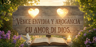 Vence envidia y arogancia cu amor di Dios
