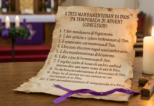 E dies mandamentonan di Dios pa temporada di advent (Confesion)