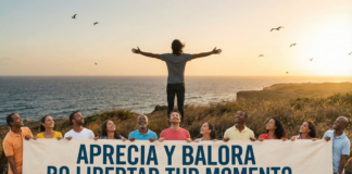Aprecia y balora bo libertad tur momento