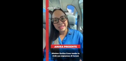 Gerlien y e silencio cu ta preocupa su votadornan; ainda no por duna cuenta di e viahe den jet priva