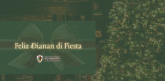 Orario di oficina y servicio Departamento di Aduana pa dianan di Fiesta