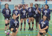 Hitters Volleyball ta bataya fuerte contra Fast Breakers den weganan sumamente preta