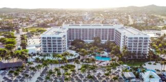 Aruba Marriott Resort & Stellaris Casino ta revela renovacion di cambernan multi-miyonario