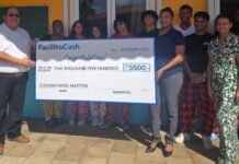 Resultado di rifa di Colegio Nigel Matthew y aporte di Facilito Cash