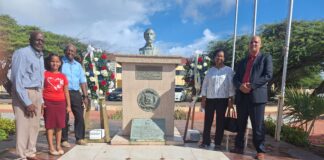 Comunidad Dominicano na Aruba a rindi homenahe na Juan Pablo Duarte