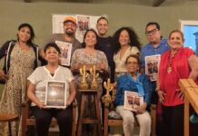 Desiree Croes a gradici y honra su crew di E BRUHA, BRUHÁ