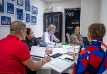 A cuminsa planifica y prepara tur cos pa un 2026 cu hopi evento importante: Directiva di Comite Olimpico Arubano a tene prome reunion general di aña
