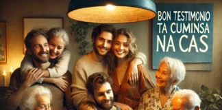 Bon testimonio ta cuminsa na cas