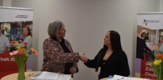 Minister di Educacion, mr. Gerlien Croes, a firma un acuerdo di colaboracion cu ROC Mondriaan Hulanda