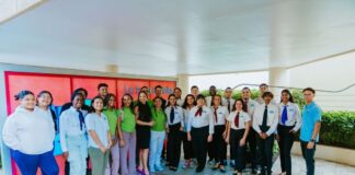 Minister Gerlien Croes ta desea exito na studiantenan di Colegio EPI cu a sali rumbo pa Europa pa pasantia via Erasmus+