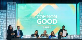 Barionan ta uni forsa pa fortifica e Bon Comun na Aruba