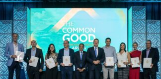 Durante Common Good Conference a firma MoU pa fortifica e Plan Nacional di Reforestacion