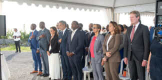 Minister Arthur Dowers a atende groundbreaking di prizon Pointe Blanche na Sint Maarten