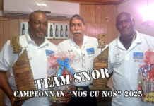 Team Snor a cera aña cu torneo “Nos cu Nos”!
