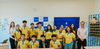 Aruba Bank a participa den lezing educativo tocante pagonan digital pa alumnonan di 4de klas