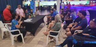 Federacion di Bowling ta reuni cu atletanan pa trata e parti competitivo: Direccion di Deporte di COA presente na reunion tecnico di ARBAS