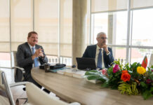 Encuentro virtual cu Staatssecretaris Eric van der Burg