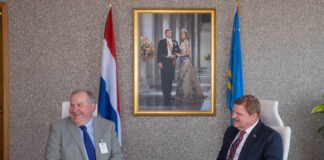 Representantenan di Air France–KLM di bishita cerca Premier Eman