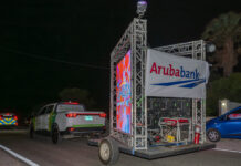 Aruba Bank como sponsor orguyoso di Parada di Mascarada Savaneta 2026