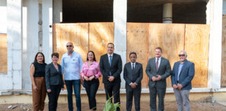Minister Geoffrey Wever: Trabou di construccion di studentenflat den Oranjestad a inicia