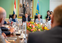 Durante encuentro cu Gabinete AVP-Futuro: Parlamentarionan Hulandes a destaca e avance y progreso di nos isla Aruba