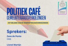 Gabinete di Aruba ta organisa Politiek Café