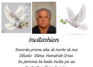 Invitacion pa prome aniversario di Hendrick Croes