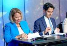 Evelyn Wever-Croes y MEP ta felicita Prome Minister nobo di Hulanda Rob Jetten