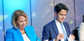 Evelyn Wever-Croes y MEP ta felicita Prome Minister nobo di Hulanda Rob Jetten