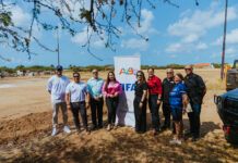 Minister di Deporte, Gerlien Croes, ta anuncia inicio oficial di proyecto “FIFA Mini Arena Turf” na S.V. Unistars Pos Chikito