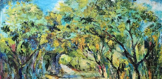 Encuentro cu artista Lucia Lacle na biblioteca