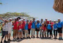 Un evento bon organisa cu sigur lo eleva nomber di Aruba: COA ta felicita Panam Aquatics y AAF pa tremendo evento di Open Water