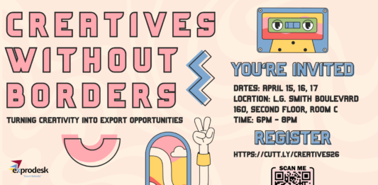 Exprodesk ta Lansa Workshop di 3 Dia: “Creatives Without Borders: Turning Creativity into Export Opportunities”