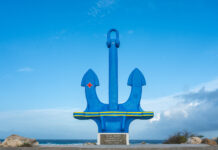 Conmemoracion: Anker historico ta simbolisa fortalesa y herencia cultural di Aruba