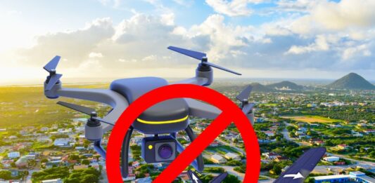 En conexion cu Siguridad Nacional: Ta prohibi pa uza drones of cualkier sorto di aeronave riba pais Aruba dia 17 pa 18 maart 2026