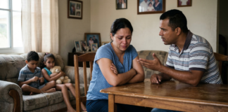 Cuidou cu insulto constante, den matrimonio y famia