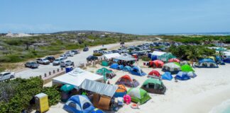 Temporada di campamento ta cla pa inicia: Menos permiso y hende campando e aña aki pero KPA si ta prepara