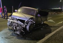 Dama herida den accidente riba Green Corridor